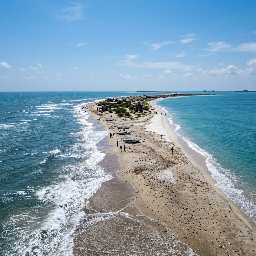 Dhanushkodi Beach